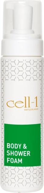 Actual product image Cell-1 Body Shower Foam Disp 200ml (200 ml)