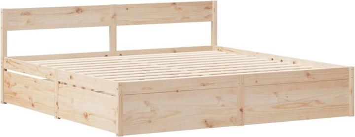 Actual product image vidaXL Bettgestell (90 x 190 cm)