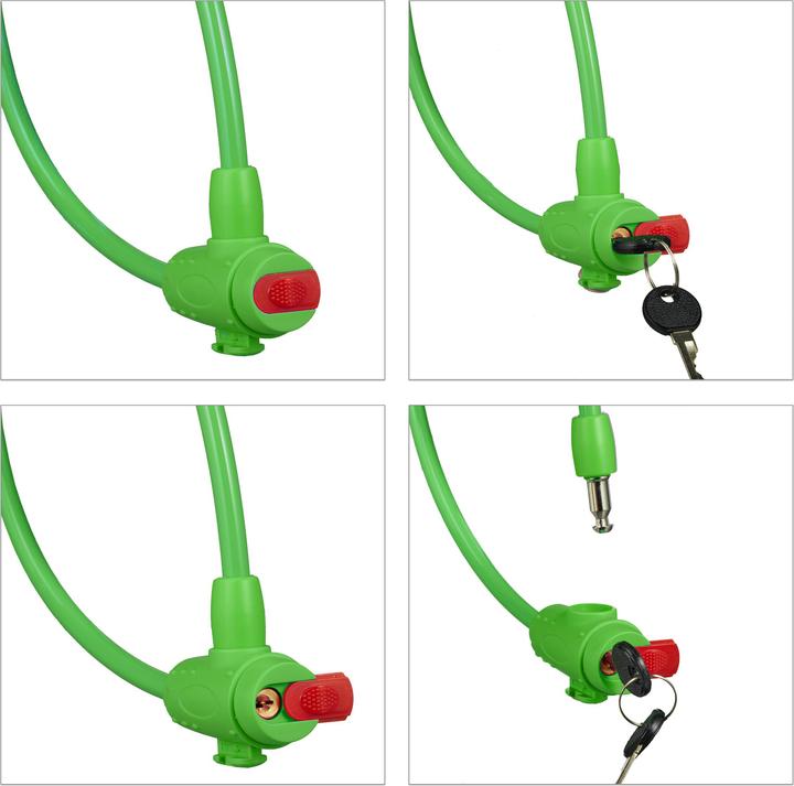 Produktbild Relaxdays Fahrradschloss (70 cm)