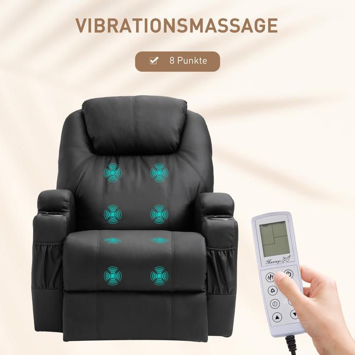 Produktbild Homcom Massagesessel mit Liegefunktion