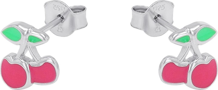 Produktbild Prinzessin Lillifee Ohrschmuck für Mädchen, 925 Sterling Silber | Kirsche (Silber 925)