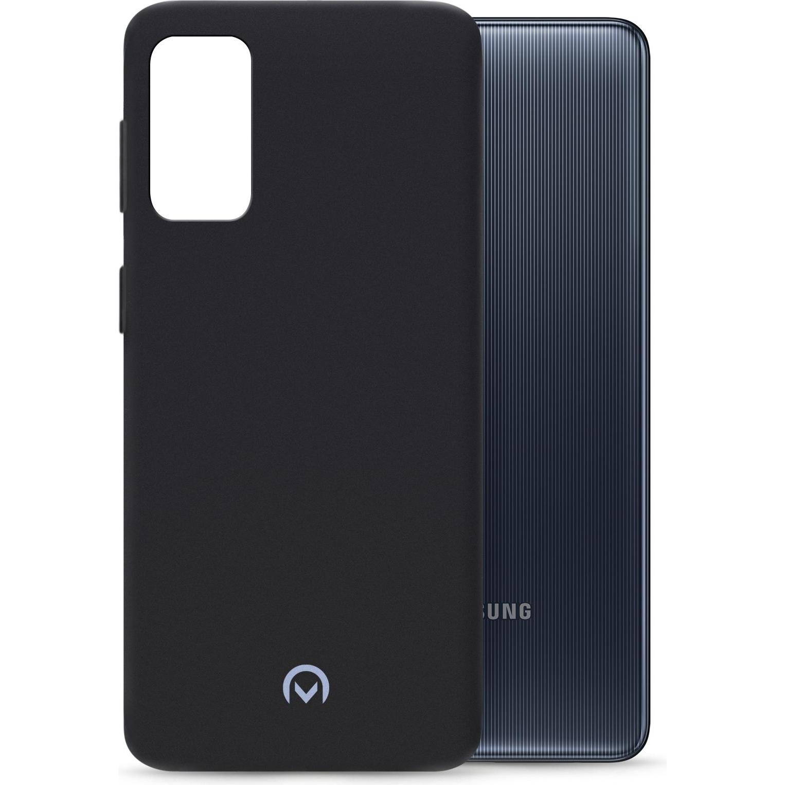 Mobilize Gummi-Gelly-Hülle (Samsung Galaxy M52 5G), Smartphone Hülle, Schwarz