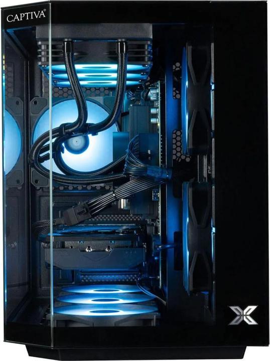 Image du produit Captiva PC Highend Gaming I98-412 i7-14700KF 32GB/1TB SSD RTX 5070 Win 11 (1024 Go, 32 Go, Intel Core i7-14700KF, GeForce RTX 5070)