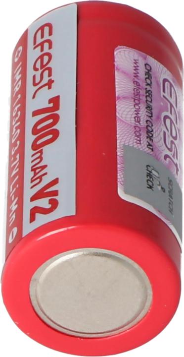 Produktbild Efest Akku IMR 16340 V2 (Pluspol erhöht) (16340, 700 mAh)