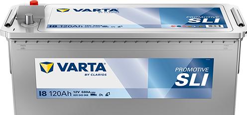 Actual product image Varta Akumulator 12V 120Ah/680A (L+ Standardowy) 513x189x223 B00 (Rozruchowy) (12 V, 120 Ah, 680 A)
