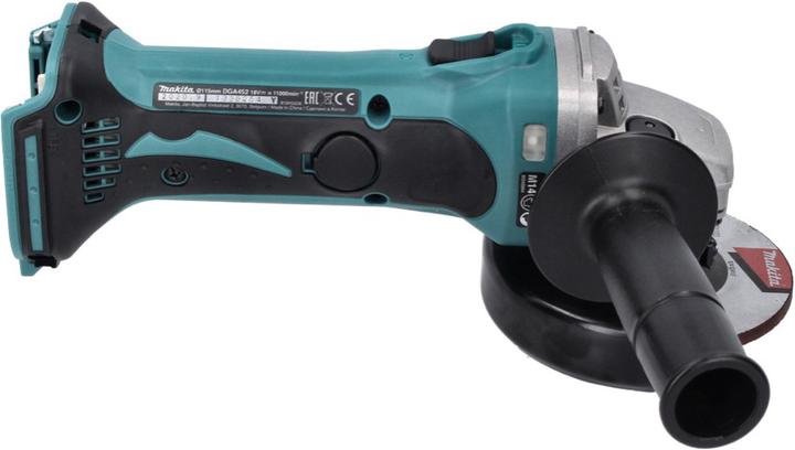 Produktbild Makita DGA 452 RF1 Akku Winkelschleifer 18 V 115 mm + 1x Akku 3,0 Ah + Ladegerät (115 mm)