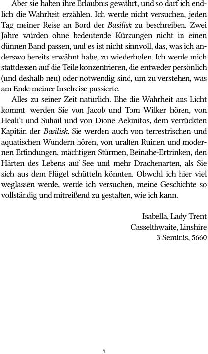 Produktbild Lady Trents Memoiren 3. Die Reise der Basilisk (Deutsch, Marie Brennan, 2018)