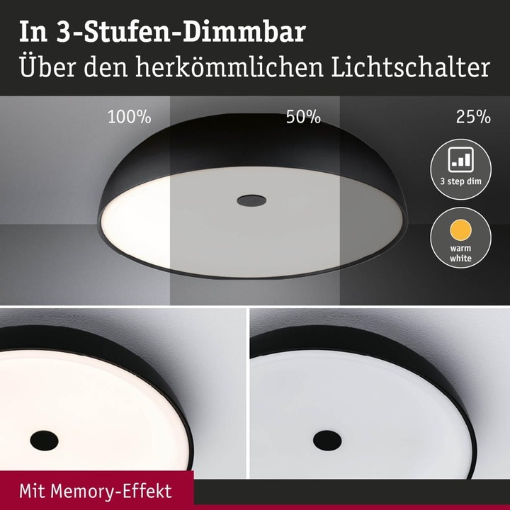 Actual product image Paulmann Ceiling light Jaron (3000 lm)
