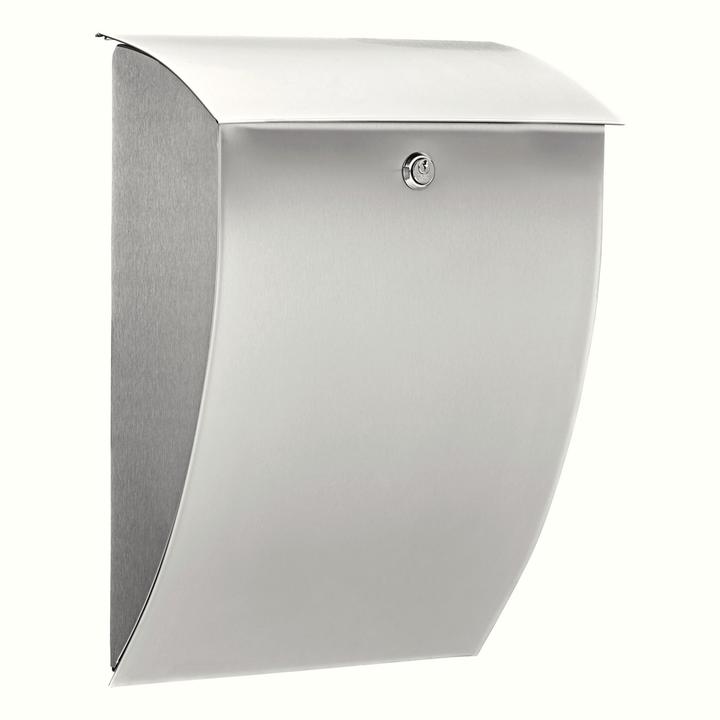 Image du produit Burg Wächter Boîte aux lettres en acier inoxydable MILANO 3843 ES