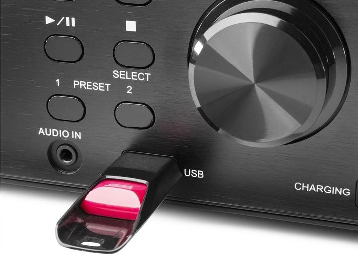 Actual product image Audizio Radio/CD Player Prato Black (FM, DAB+, Bluetooth)