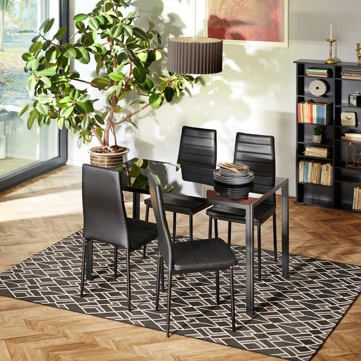 Produktbild tectake Essgruppe Berlin (Glas)