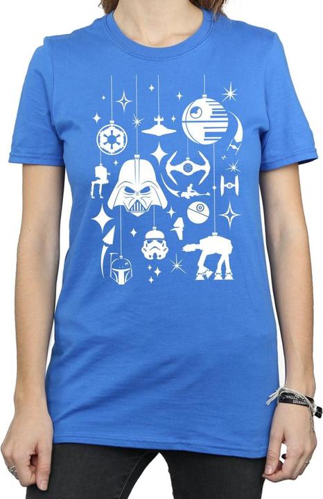 Produktbild Star Wars Christmas Decorations TShirt (XXL)