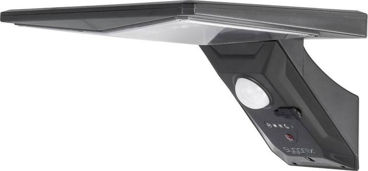 Image du produit Sygonix SY-5626570 Applique murale solaire d'extérieur 2.6 W blanc froid noir (500 lm, IP44)