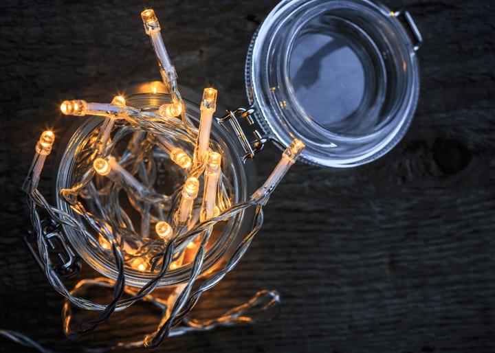 Actual product image Idena LED Fairy Lights 10pcs Warm White L.:110cm (1.80 m)