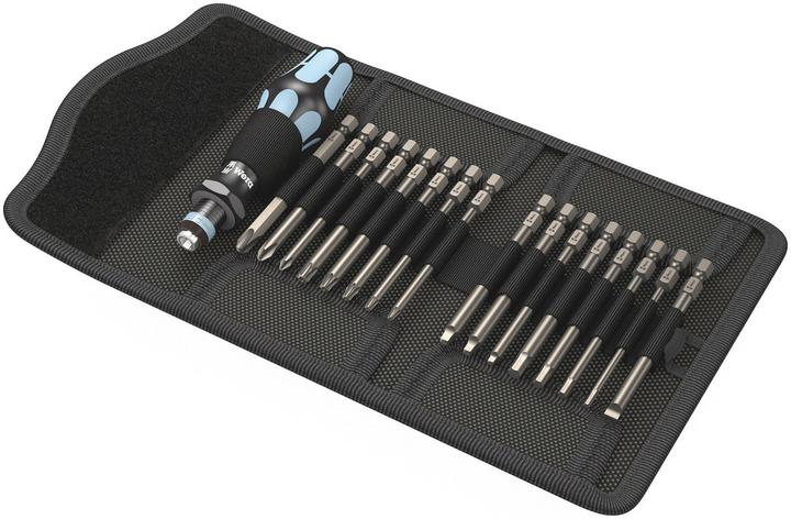 Actual product image Wera Kraftform Kompakt 60 Stainless Imperial (1/8,3/32,3/16,5/32")
