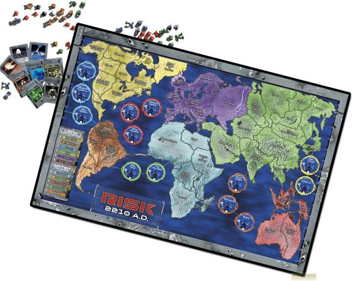 Actual product image Renegade Avalon Hill Brettspiel Risk 2210 A.D. *Englische Version* (English, 2 - 5 Players)