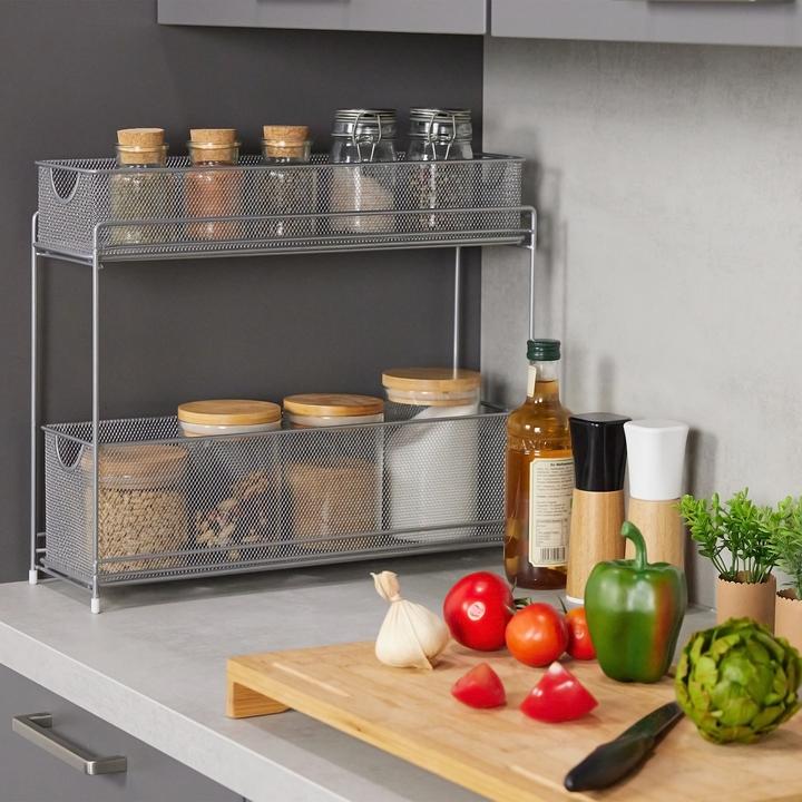 Actual product image Relaxdays Kitchen Cupboard Organiser