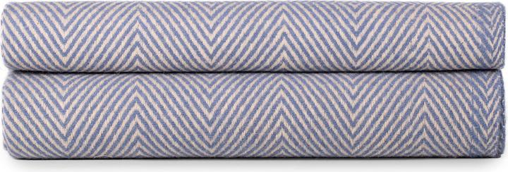 Produktbild MojaMajo Wolldecke Matilde 140x190 cm, Blau (140 x 190 cm)