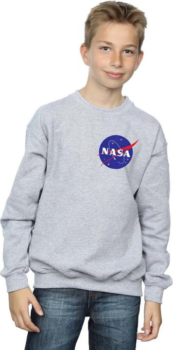 Actual product image Nasa Boys Classic Insignia Chest Logo Sweatshirt (128)