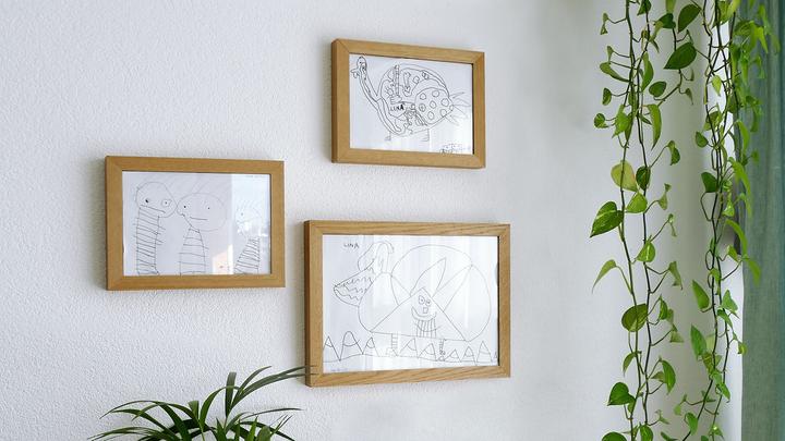 Image du produit Jamu Cadre photo pour dessins d'enfants (A6)