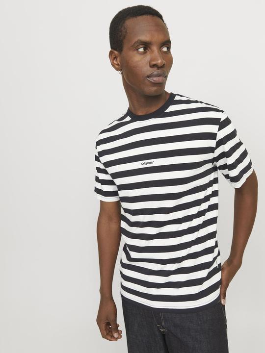 Actual product image Jack & Jones Gestreift Rundhalsausschnitt T-shirt T-shirt (XS)