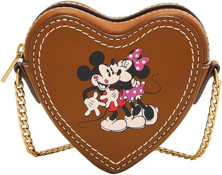Immagine prodotto Fossil Mini Borsa in Pelle Marrone di Topolino e Amici
