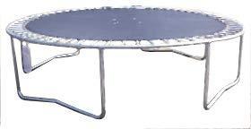 Tappeto di ricambio nero per trampolino diam. 487 cm
