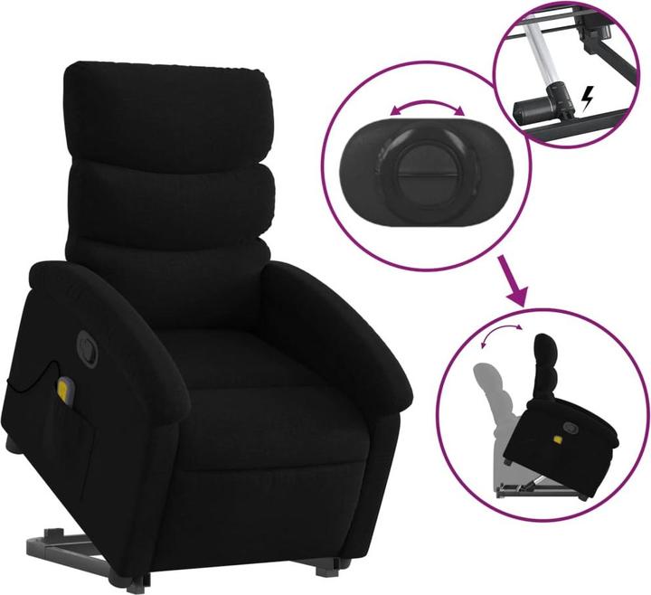 Image du produit vidaXL Massagesessel mit Aufstehhilfe
