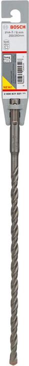 Produktbild Bosch Zubehör Professional Hammerbohrer SDS plus-3 (für Beton, 8 x 200 x 260 mm, Zubehör Bohrhammer) (8 Millimeter)