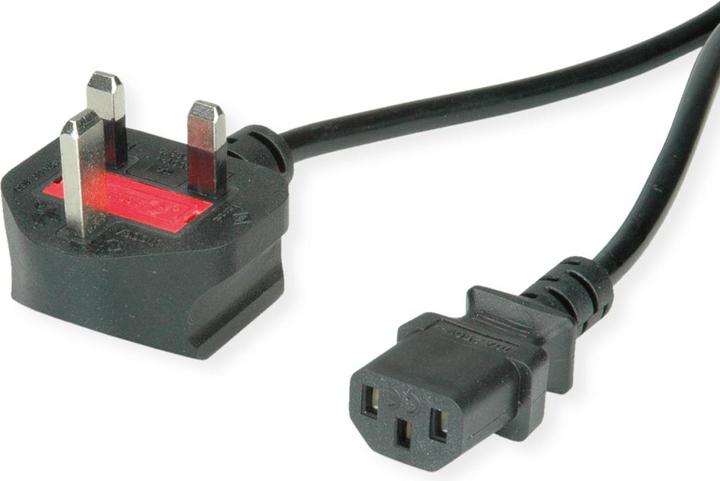 Value Stroomkabel UK BS 1363-C13 (1.80 m)