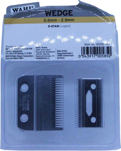 Produktbild Wahl Five Star Wedge Legend Blade Set (1x)