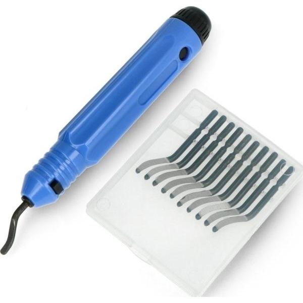 OEM Nóż do obróbki wydruków 3D - gratownik z 10 zapasowymi ostrzami) (Accessori), Accessori per stampante 3D