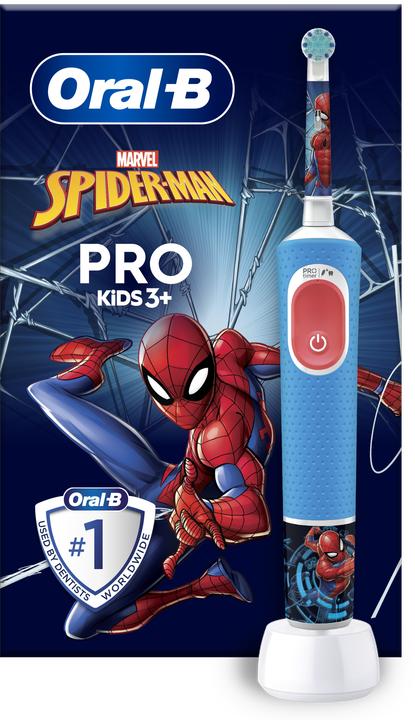 Image du produit Oral-B Vitality PRO Kids Spiderman (Brosse à dents oscillo-rotative)