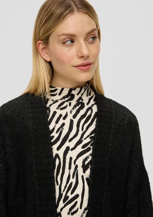 Produktbild s.Oliver Strickjacke Cardigan mit Strickmuster (38)