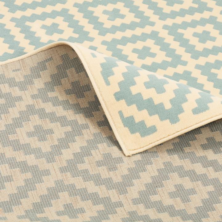 Image du produit Pergamon Designer Kurzflor Teppich Moderne Muster (80 x 150 cm)