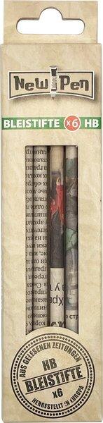 Produktbild Rheita Bleistift HB Zeitungspapier6St (HB, 6x)