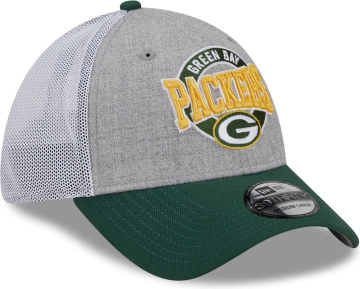 Produktbild New Era 39Thirty Stretch Mesh Cap - Green Bay Packers - M/L (M/L)