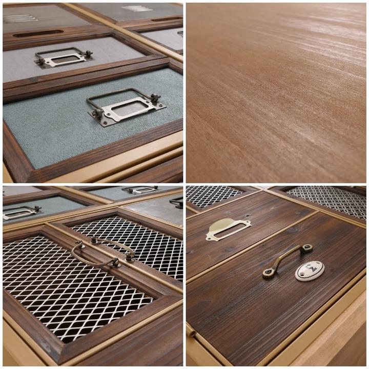 Produktbild JOHN316 Apothekerkommode (73 x 35 x 136 cm)