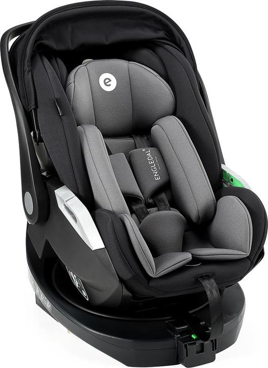 Image du produit Engledal Saga i-Size black/grey + base (Siège pour enfant)