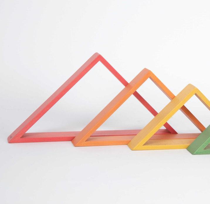 Produktbild TickiT Rainbow Architect Triangles