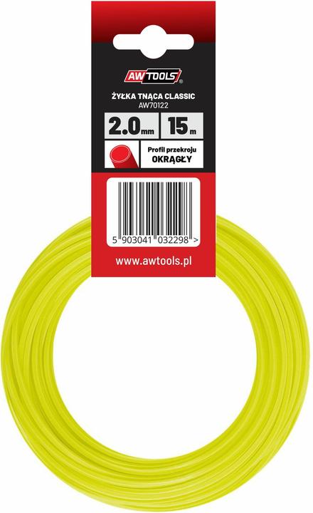 Actual product image Awtools ŻYŁKA TNĄCA 2.7x10m / OKRĄGŁA (10 m)