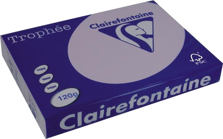 Produktbild Clairefontaine Papier Trophée lila (120 g/m², 250 x, A4)