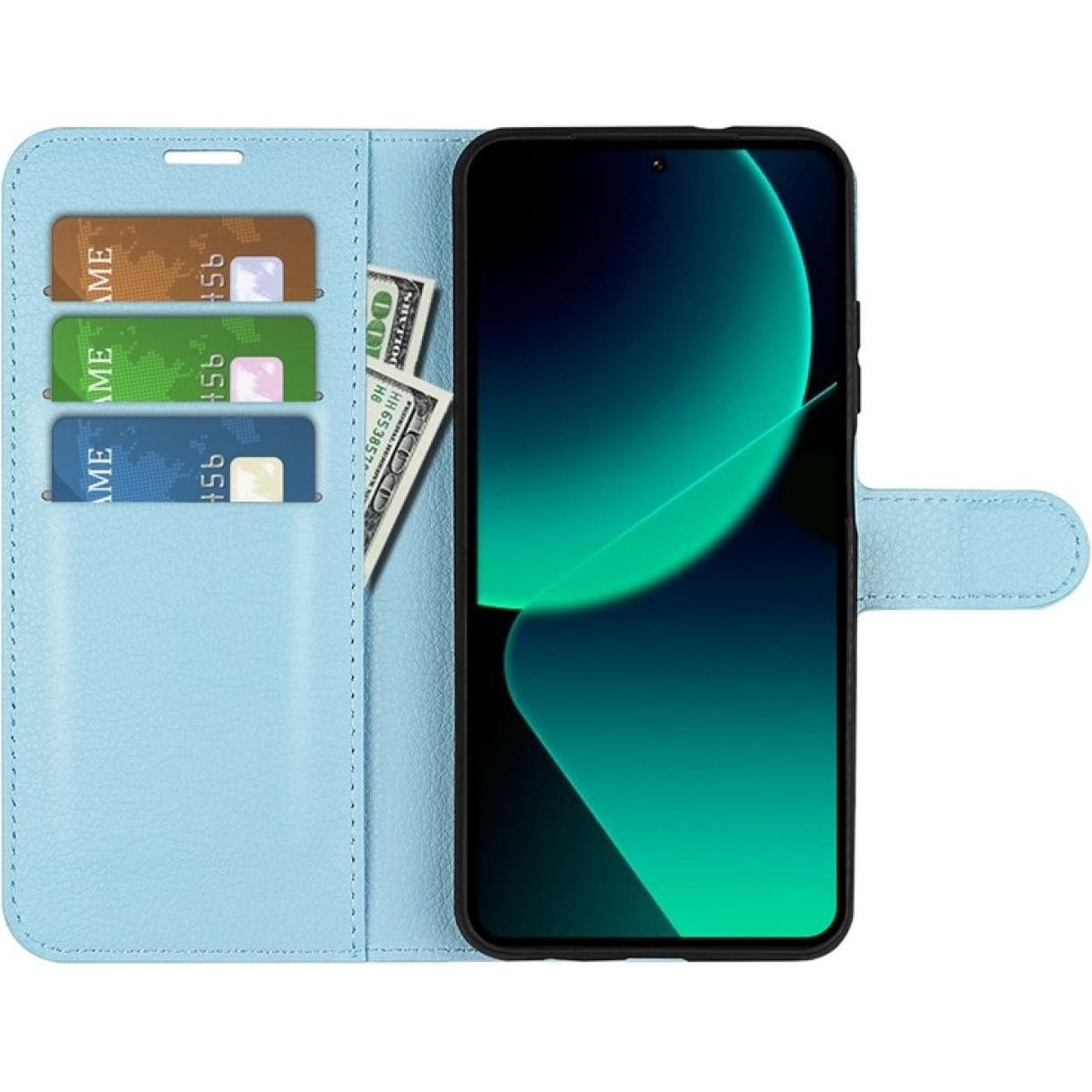 Thumbnail - Screenguard Xiaomi 13T Leather Guard Lederhülle (Xiaomi 13T), Smartphone Hülle, Blau