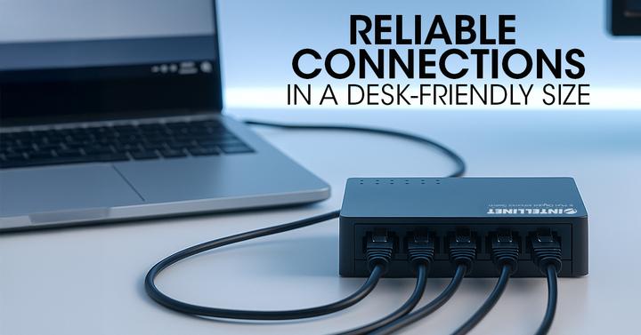 Image du produit Intellinet Commutateur Gigabit Ethernet à 5 ports (5 ports)