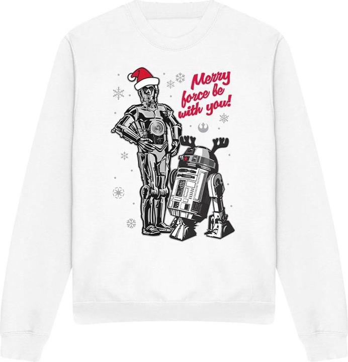 Produktbild Star Wars Merry Christmas Droids Sweatshirt (L)
