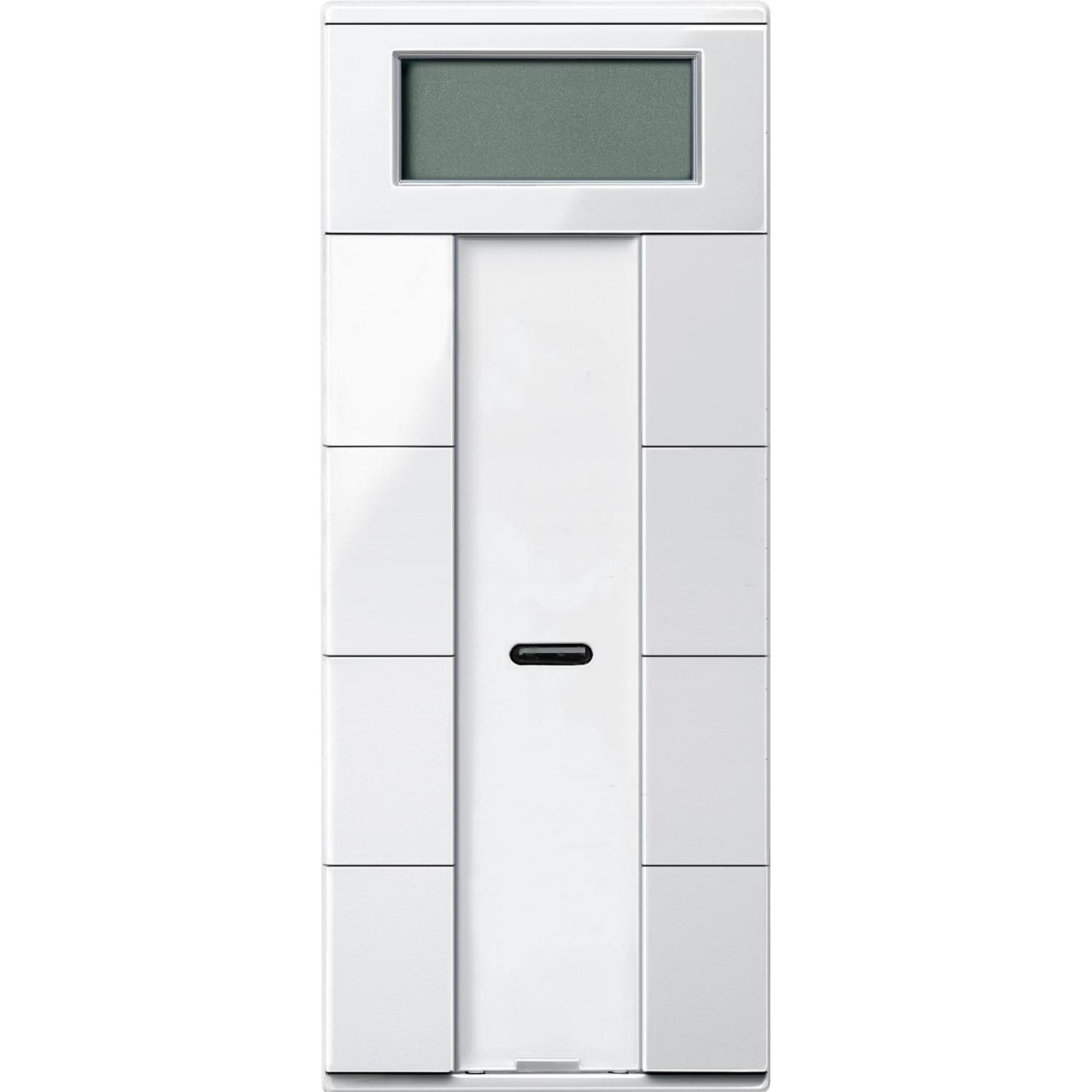 Schneider Electric Pulsante 4-gang plus, Pulsante + Interruttore, Bianco