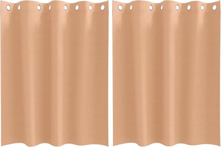 Produktbild vidaXL Lichtschützende Vorhänge (140 x 140 cm, 175 x 140 cm)