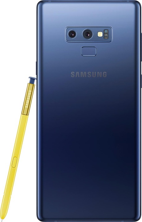 Produktbild Samsung Galaxy Note 9 EU (128 GB, Ocean Blue, 6.40", Hybrid Dual SIM, 12 Mpx, 4G)