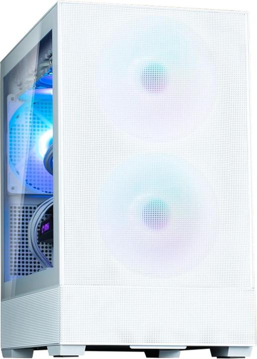Produktbild Zalman P30 AIR White, ARGB Fan x3 (Mini-ITX, mATX)