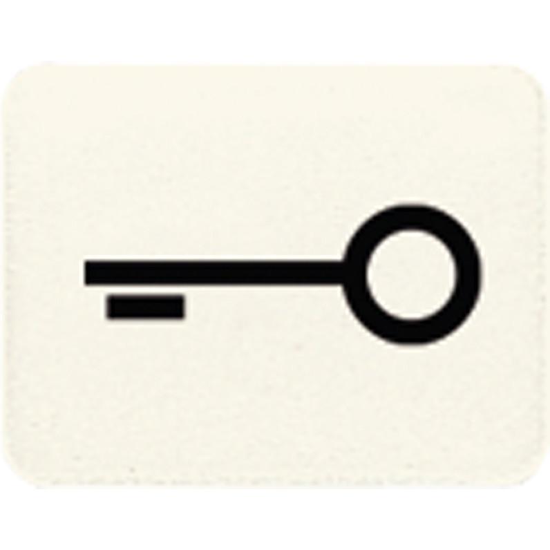 JUNG 33T Taster-Symbol Tuer, Zubehör Schalterprogramm, Weiss